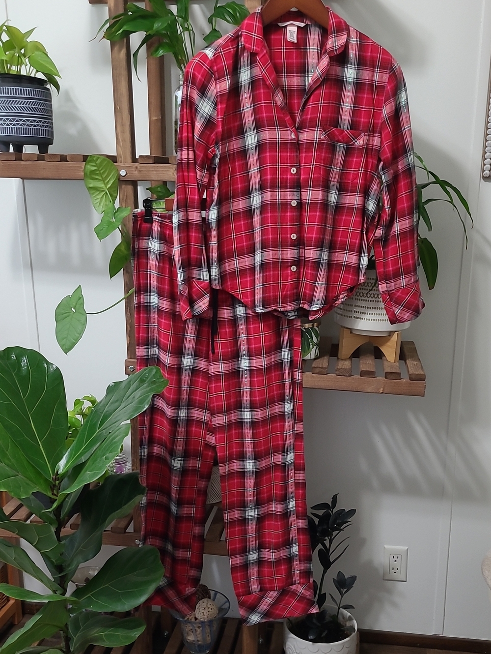 Victoria Secret Plaid Pajamas